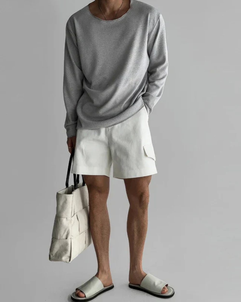 Casual Knit T-Shirt